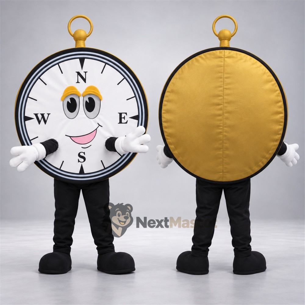 Compass Mascot Costume