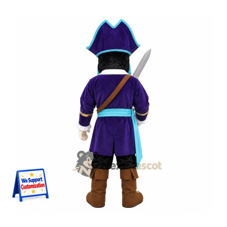 Pirate Captain Mascot Costume for Fundraisers Pirate Captain Mascot Costume for Fundraisers
