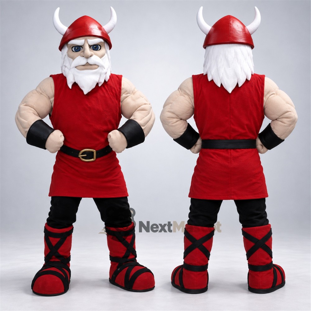 Viking Mascot Costume for Community Events Viking Mascot Costume for Community Events