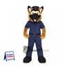 Dog Mascot Costume - Police Style for Birthday Parties
