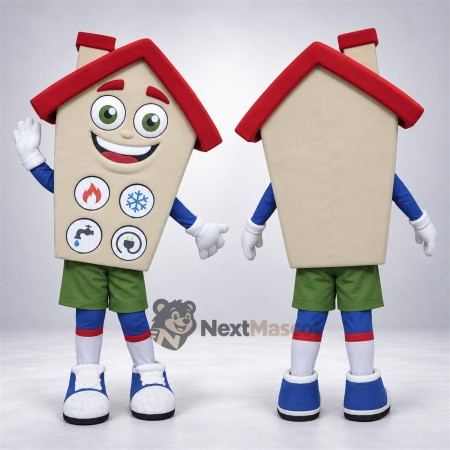 House Mascot Costume for Parades House Mascot Costume for Parades