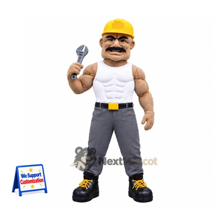Plumber Mascot Costume for Parades Plumber Mascot Costume for Parades