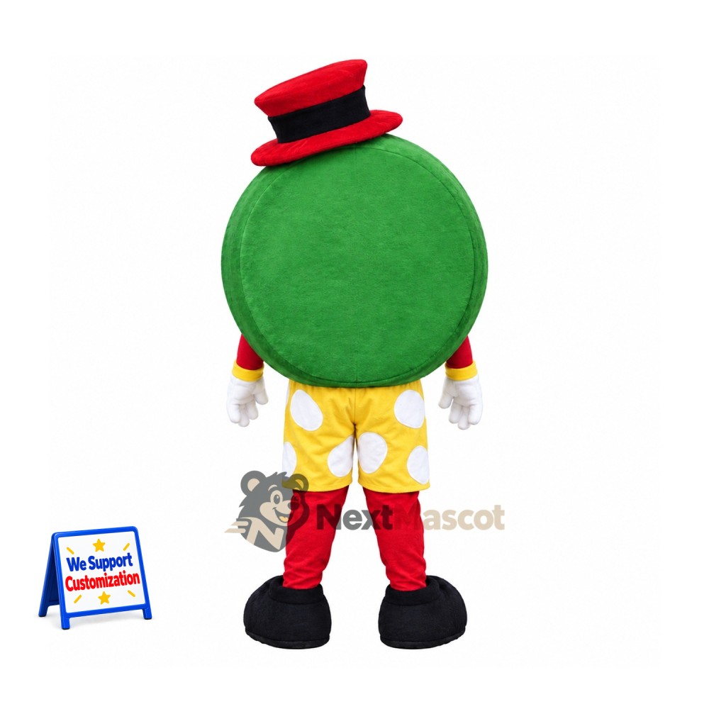 Clock Mascot Costume - Top Hat for Parades Clock Mascot Costume - Top Hat for Parades