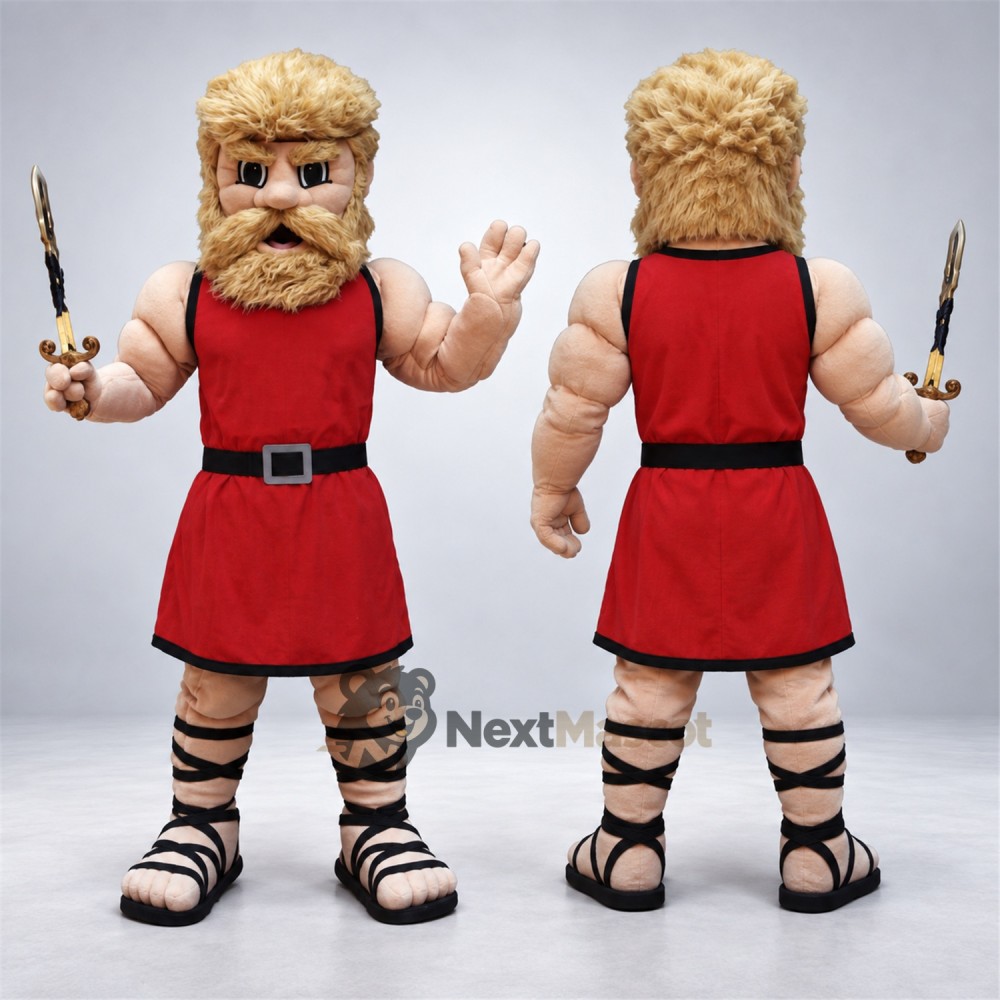 Warrior Mascot Costume Warrior Mascot Costume