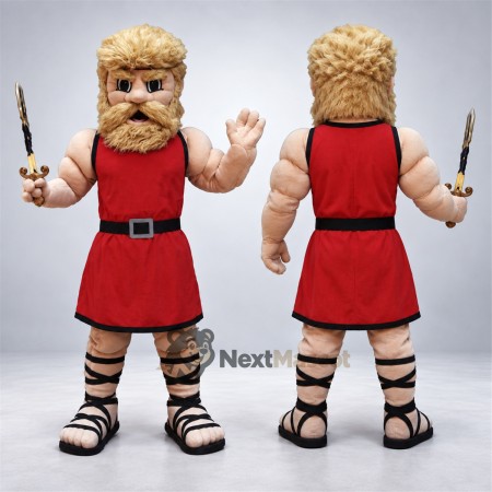 Warrior Mascot Costume Warrior Mascot Costume