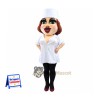 Female Doctor Mascot Costume