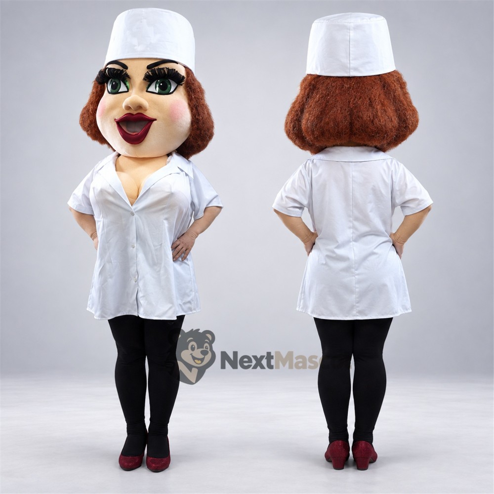Female Doctor Mascot Costume