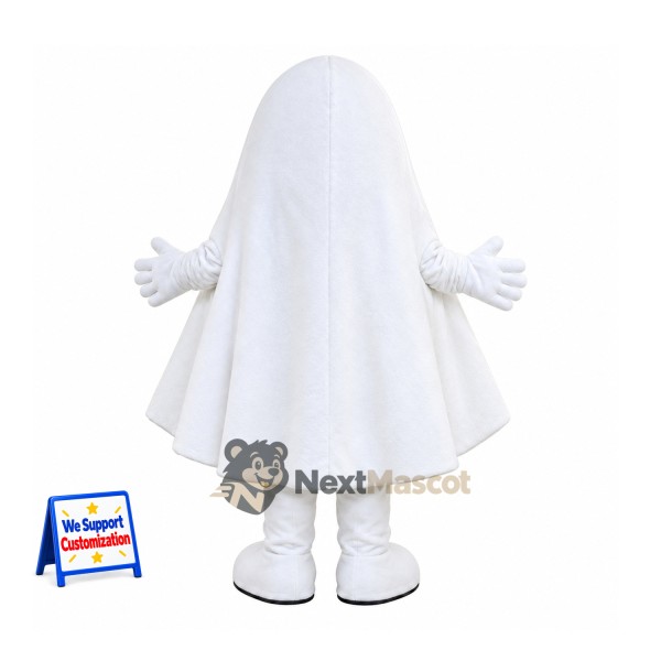 Ghost Mascot Costume - White for School Events Ghost Mascot Costume - White for School Events