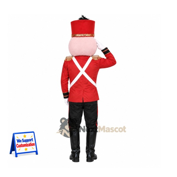 Toy Soldier Mascot Costume for Christmas Photos