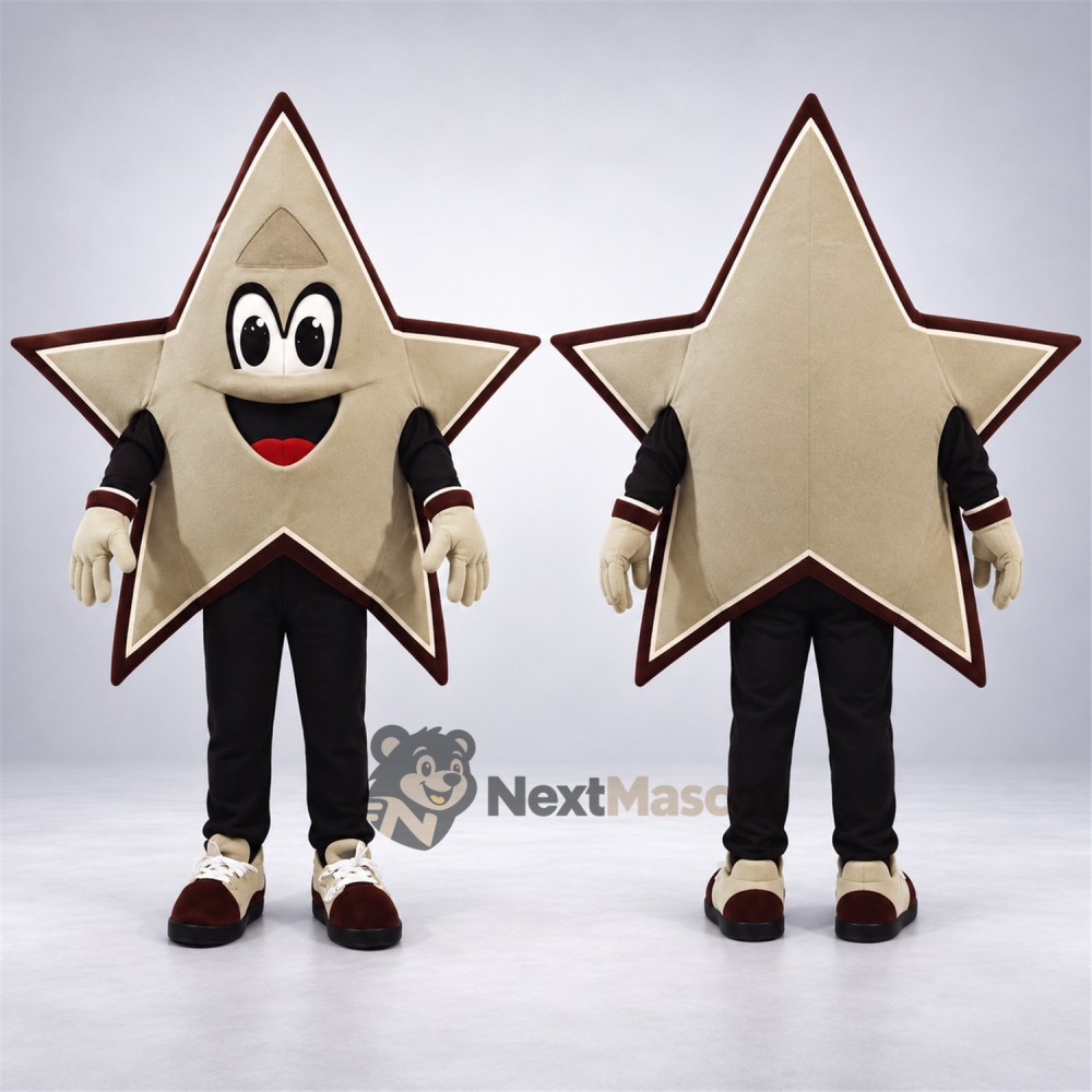 Star Mascot Costume - Silver for School Events Star Mascot Costume - Silver for School Events