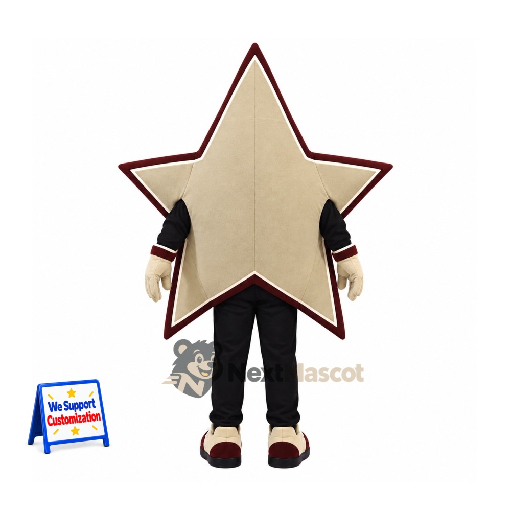 Star Mascot Costume - Silver for School Events Star Mascot Costume - Silver for School Events