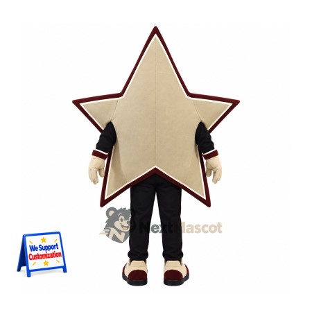 Star Mascot Costume - Silver for School Events Star Mascot Costume - Silver for School Events