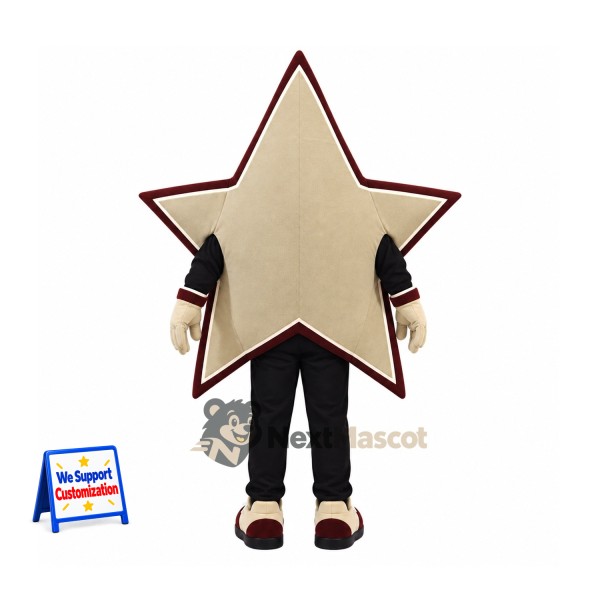 Star Mascot Costume - Silver for School Events