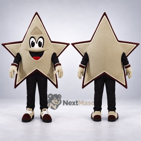 Star Mascot Costume - Silver for School Events Star Mascot Costume - Silver for School Events