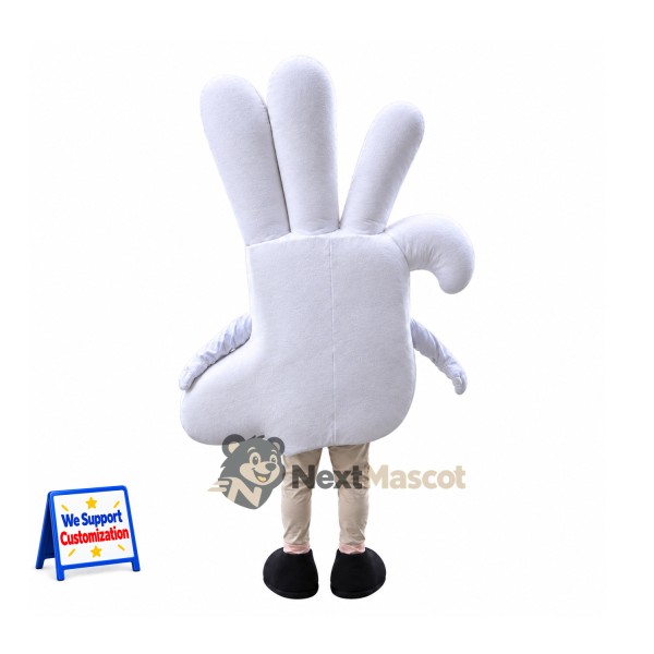 Medical Glove Mascot Costume