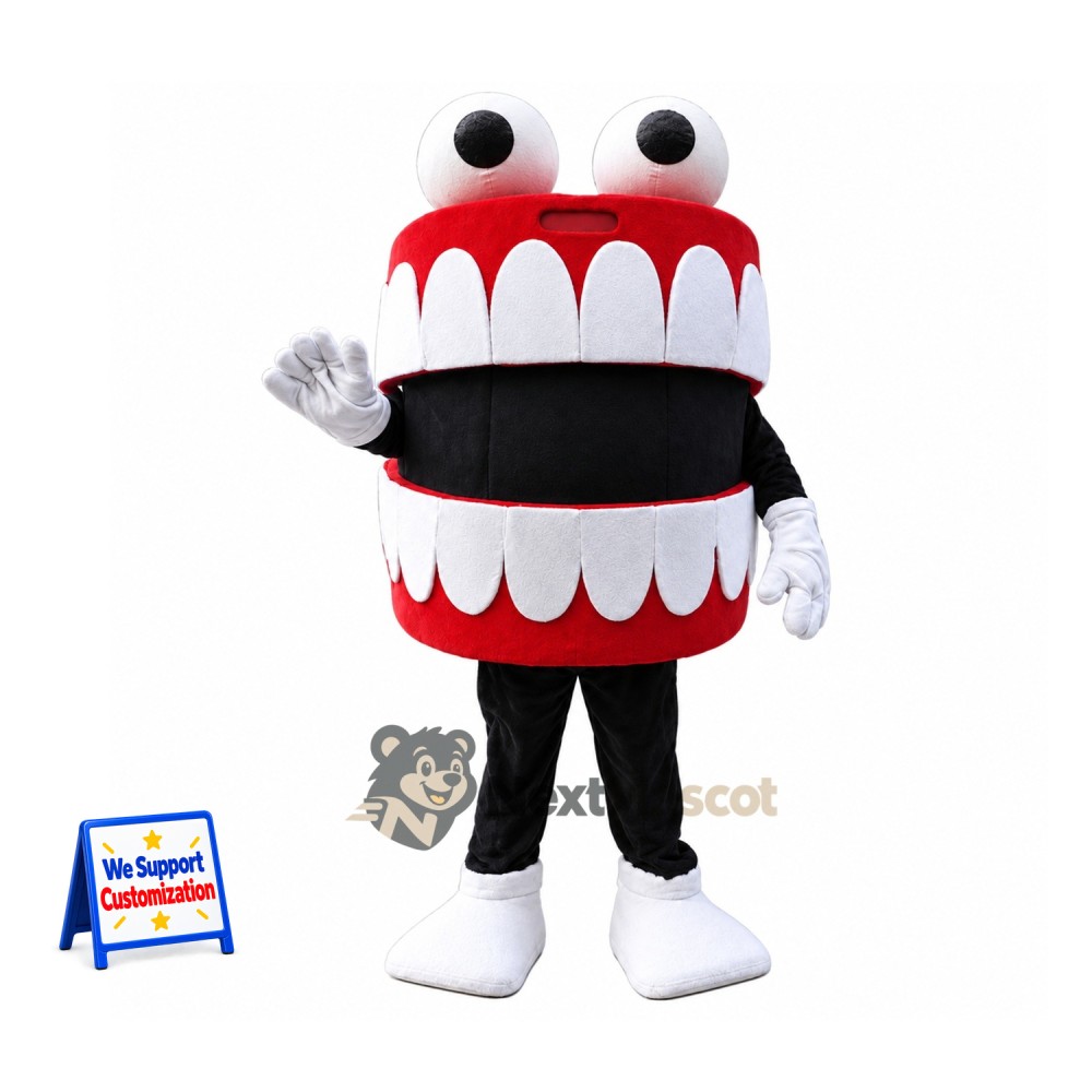 Teeth Mascot Costume for School Events Teeth Mascot Costume for School Events