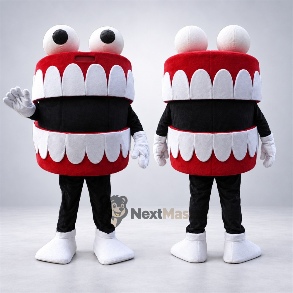 Teeth Mascot Costume for School Events Teeth Mascot Costume for School Events