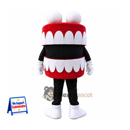 Teeth Mascot Costume for School Events Teeth Mascot Costume for School Events