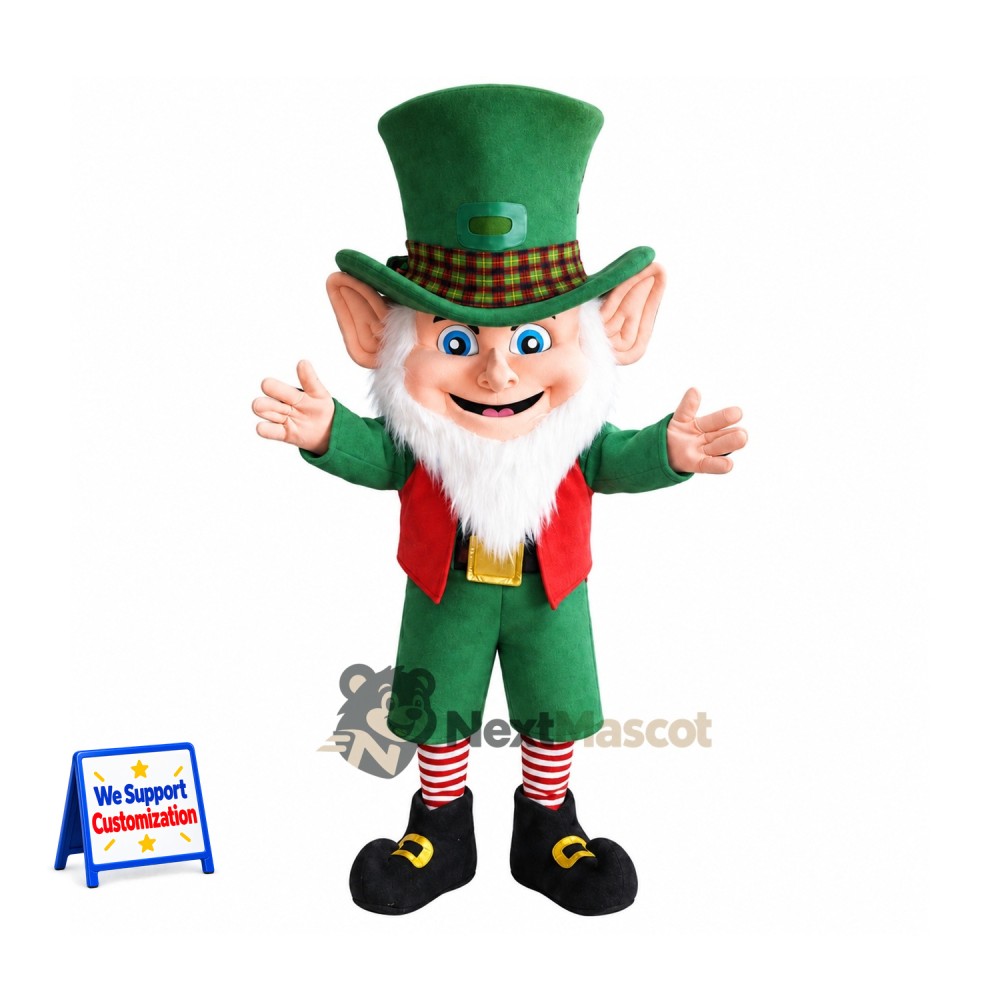 Leprechaun Mascot Costume for Parades Leprechaun Mascot Costume for Parades