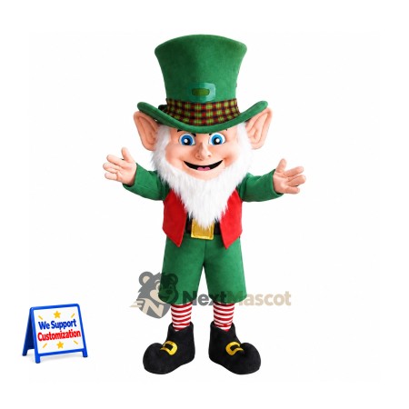Leprechaun Mascot Costume for Parades Leprechaun Mascot Costume for Parades