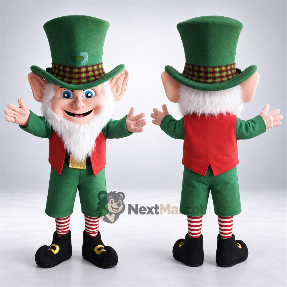 Leprechaun Mascot Costume for Parades Leprechaun Mascot Costume for Parades