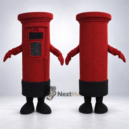 Mailbox Mascot Costume - Red for Parades Mailbox Mascot Costume - Red for Parades