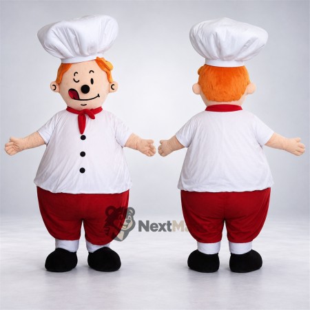 Chef Mascot Costume - Red Pants for Parades Chef Mascot Costume - Red Pants for Parades