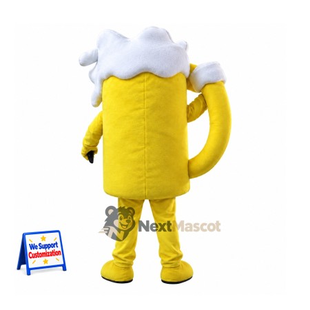 Beer Mug Mascot Costume for Food Fairs