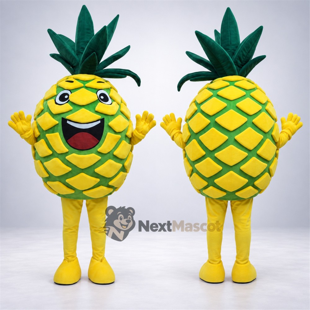 Pineapple Mascot Costume - Sunglasses Pineapple Mascot Costume - Sunglasses
