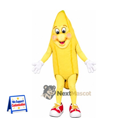 Banana Mascot Costume Banana Mascot Costume