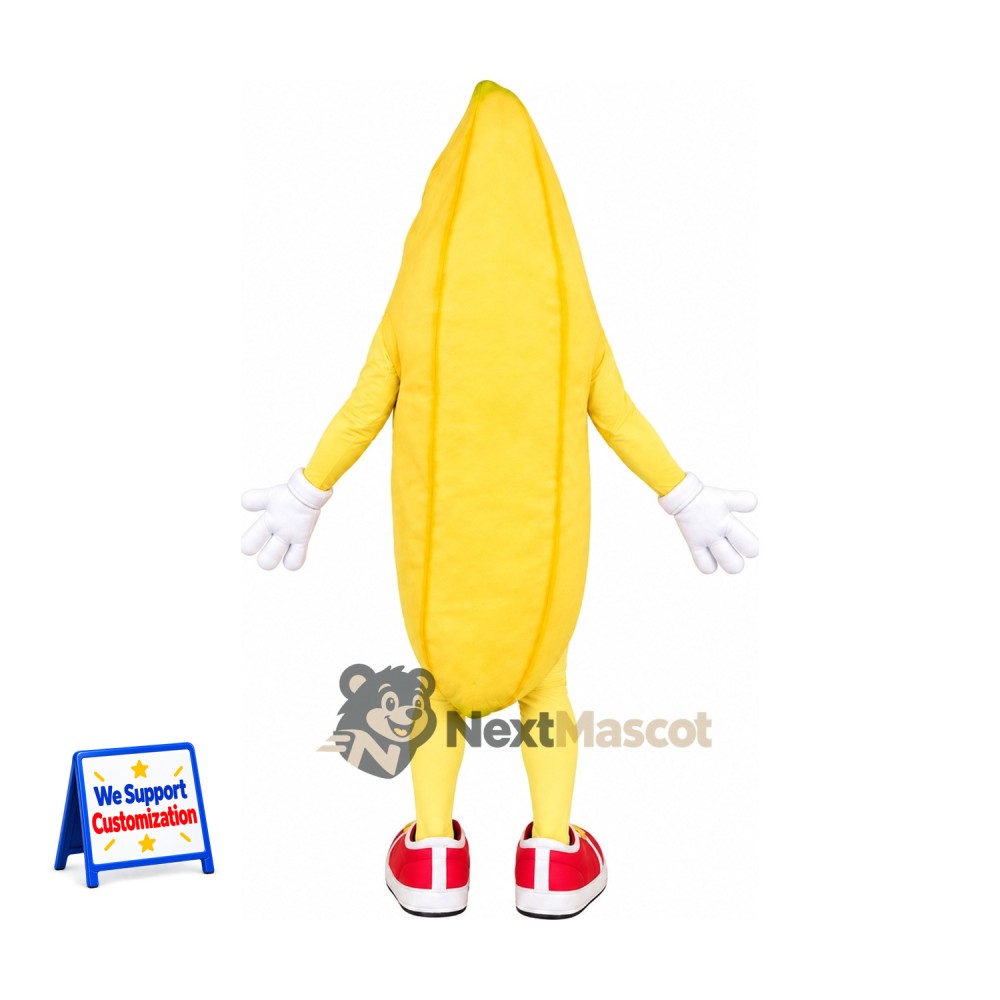 Banana Mascot Costume Banana Mascot Costume