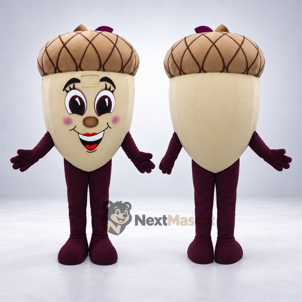 Acorn Mascot Costume Acorn Mascot Costume