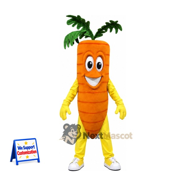 Carrot Mascot Costume