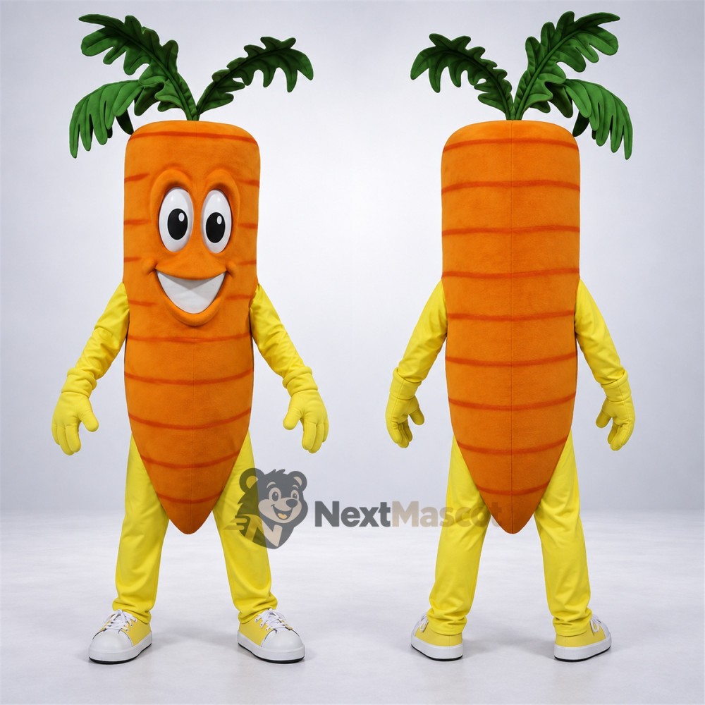 Carrot Mascot Costume