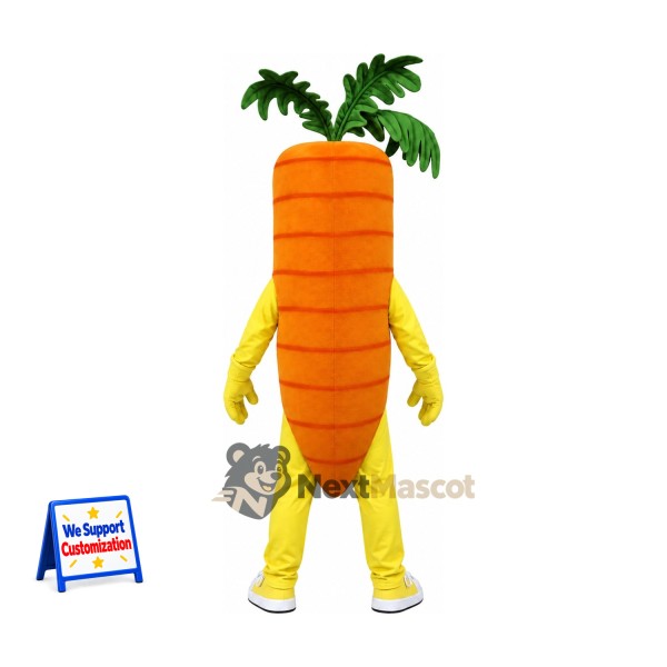 Carrot Mascot Costume Carrot Mascot Costume