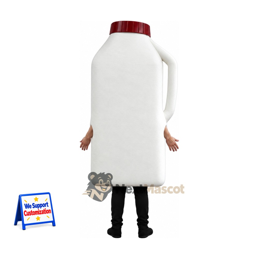 Milk Bottle Mascot Costume Milk Bottle Mascot Costume