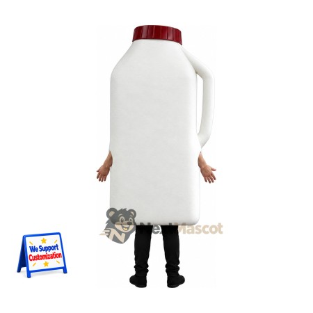Milk Bottle Mascot Costume Milk Bottle Mascot Costume