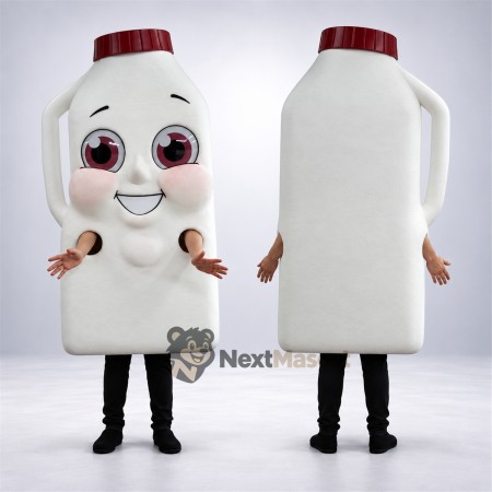 Milk Bottle Mascot Costume Milk Bottle Mascot Costume