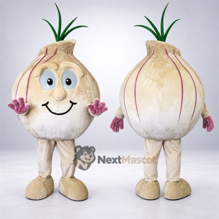 Onion Mascot Costume for Food Festivals Onion Mascot Costume for Food Festivals
