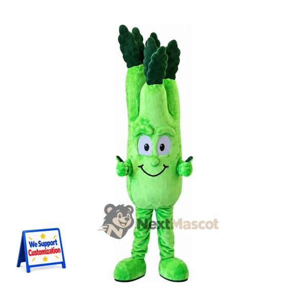 Celery Mascot Costume