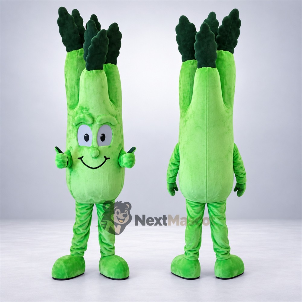 Celery Mascot Costume Celery Mascot Costume