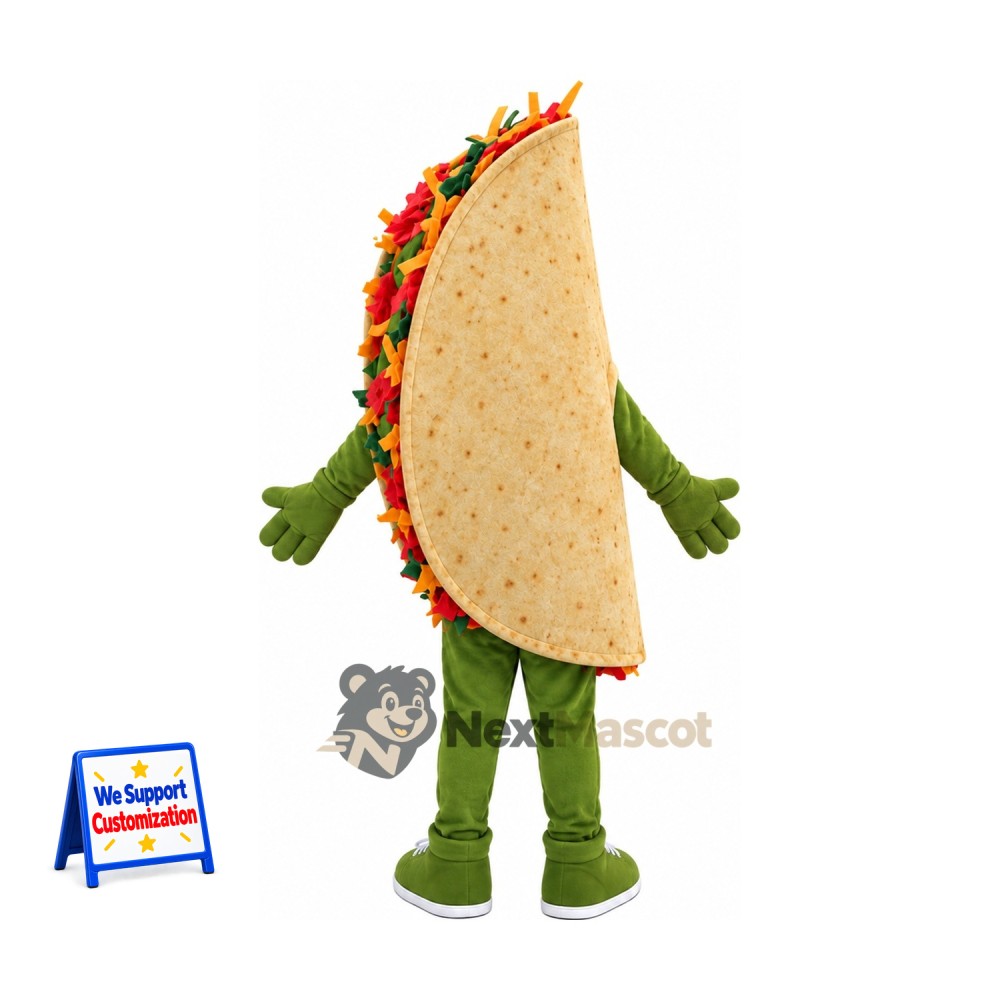 Taco Mascot Costume Taco Mascot Costume