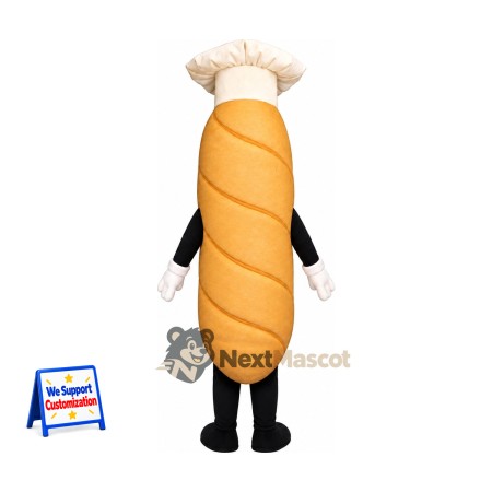 Bread Mascot Costume - Chef Style Bread Mascot Costume - Chef Style
