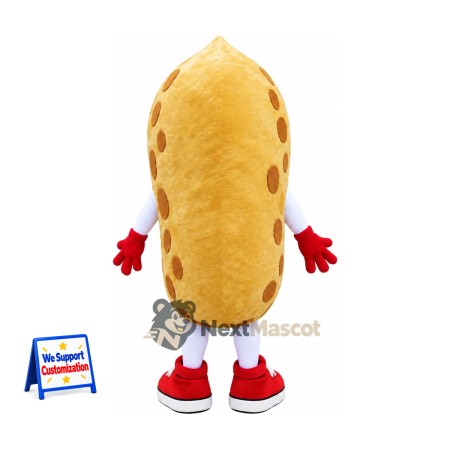 Potato Mascot Costume - Red Gloves and Sneakers Potato Mascot Costume - Red Gloves and Sneakers