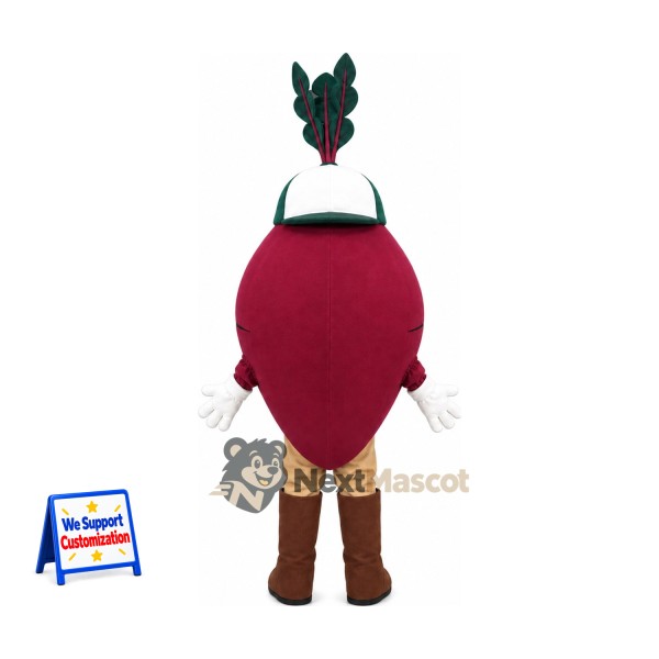 Beet Mascot Costume Beet Mascot Costume