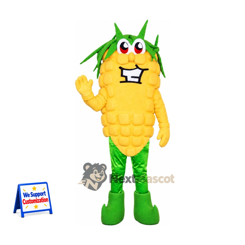 Corn Mascot Costume Corn Mascot Costume