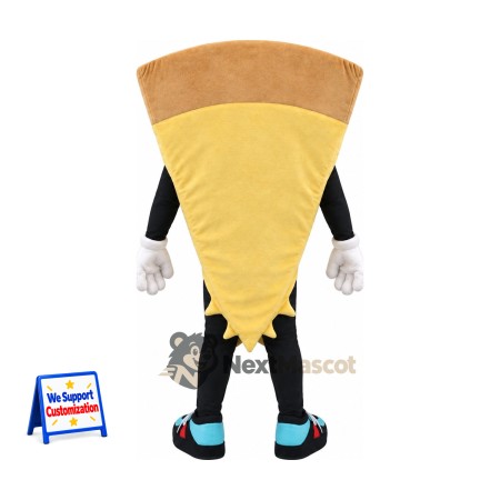 Pizza Slice Mascot Costume Pizza Slice Mascot Costume