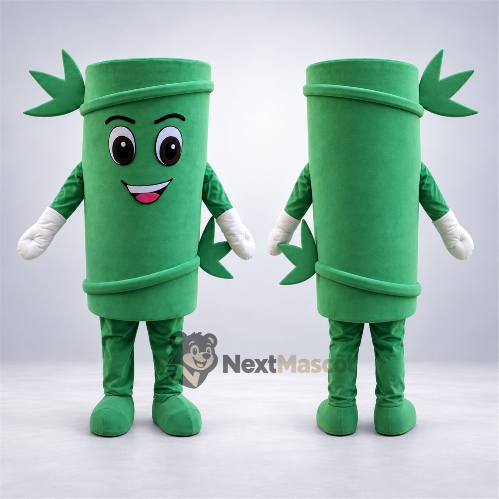 Bamboo Mascot Costume Bamboo Mascot Costume