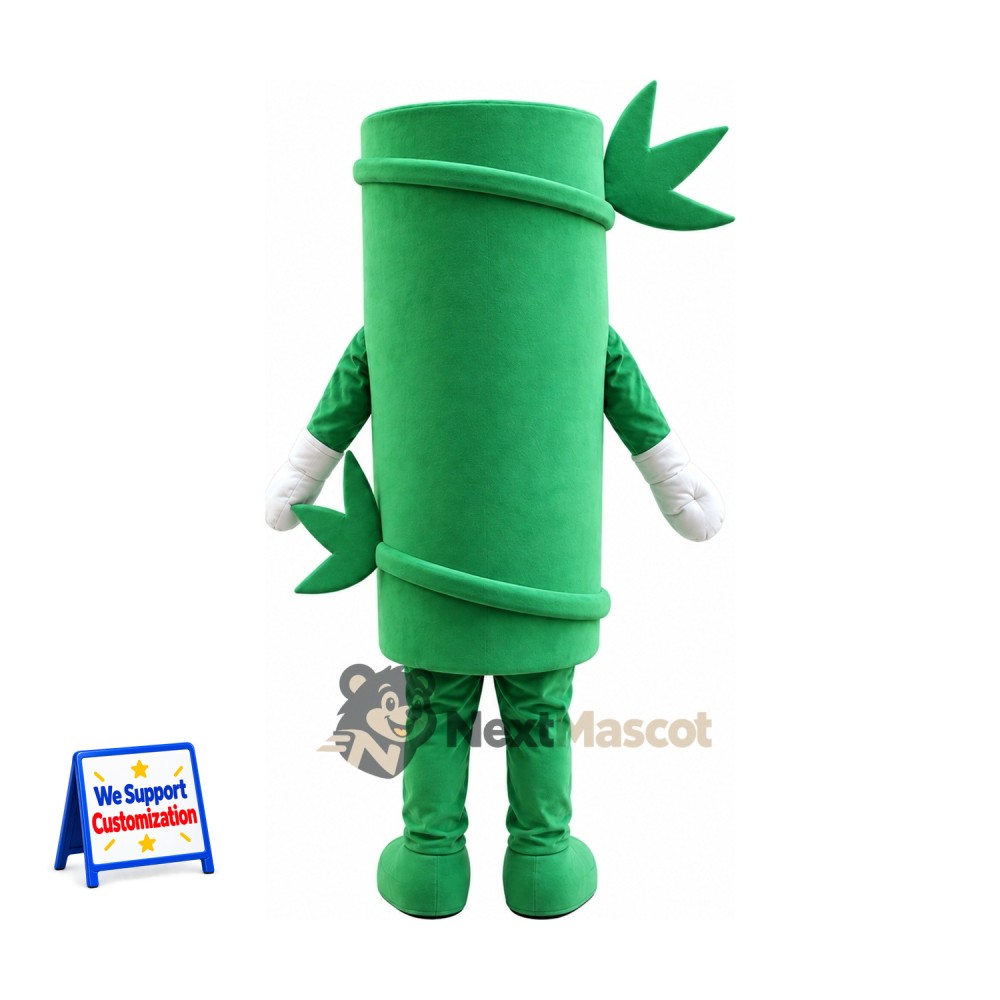 Bamboo Mascot Costume Bamboo Mascot Costume