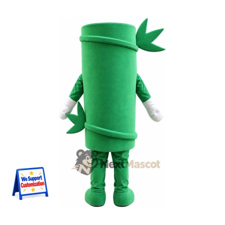Bamboo Mascot Costume Bamboo Mascot Costume